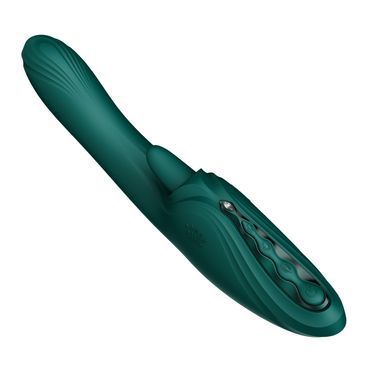 Смарт-вібратор Zalo Ares Turquoise Green, підігрів, 3 мотори, язичок для клітора, стимуляція точки G SX2693 фото Купити Смарт-вібратор Zalo Ares Turquoise Green, підігрів, 3 мотори, язичок для клітора, стимуляція точки G  Zalo (США) 5 497 грн