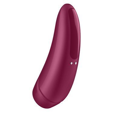 Вакуумный клиторальный стимулятор Satisfyer Curvy 1+ Rose Red с управлением через интернет SO3780 фото Купить   Satisfyer (Німеччина) 2 217 грн