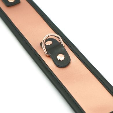Широкий нашийник з повідцем Liebe Seele Rose Gold Memory Collar with Leash, натуральна шкіра SO9494 фото Купити Широкий нашийник з повідцем Liebe Seele Rose Gold Memory Collar with Leash, натуральна шкіра  Liebe Seele  2 329 грн