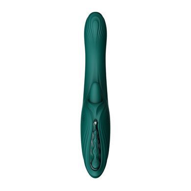 Смарт-вібратор Zalo Ares Turquoise Green, підігрів, 3 мотори, язичок для клітора, стимуляція точки G SX2693 фото Купити Смарт-вібратор Zalo Ares Turquoise Green, підігрів, 3 мотори, язичок для клітора, стимуляція точки G  Zalo (США) 5 497 грн