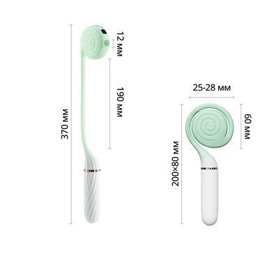 Пульсатор с вакуумной стимуляцией Otouch LOLLIPOP Teal SO9427 фото Купить   Otouch (Китай) 3 538 грн