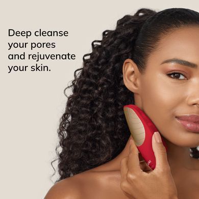 Електронна звукова термо щітка для обличчя GESKE Sonic Thermo Facial Brush 6в1 red HB0634 фото Купити Електронна звукова термо щітка для обличчя GESKE Sonic Thermo Facial Brush 6в1 red  GESKE 2 129 грн