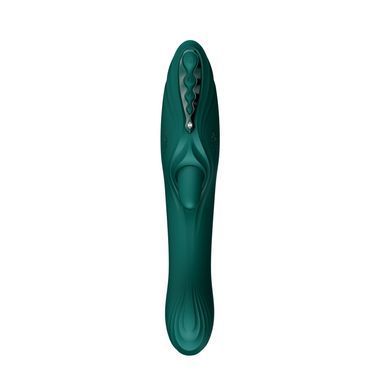 Смарт-вібратор Zalo Ares Turquoise Green, підігрів, 3 мотори, язичок для клітора, стимуляція точки G SX2693 фото Купити Смарт-вібратор Zalo Ares Turquoise Green, підігрів, 3 мотори, язичок для клітора, стимуляція точки G  Zalo (США) 5 497 грн