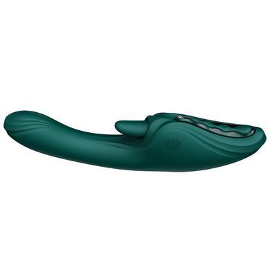 Смарт-вібратор Zalo Ares Turquoise Green, підігрів, 3 мотори, язичок для клітора, стимуляція точки G SX2693 фото Купити Смарт-вібратор Zalo Ares Turquoise Green, підігрів, 3 мотори, язичок для клітора, стимуляція точки G  Zalo (США) 5 497 грн