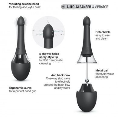 Автоматический анальный душ-вибратор Dorcel Douche Mate Pro SO5532 фото Купить   Dorcel 2 949 грн