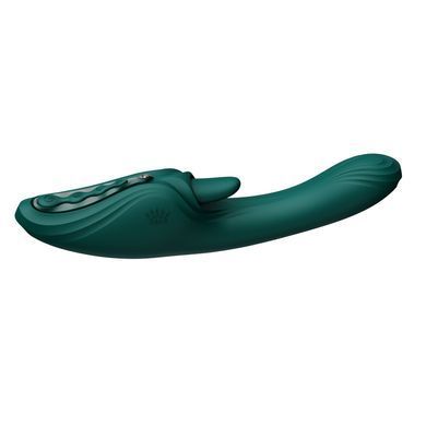 Смарт-вібратор Zalo Ares Turquoise Green, підігрів, 3 мотори, язичок для клітора, стимуляція точки G SX2693 фото Купити Смарт-вібратор Zalo Ares Turquoise Green, підігрів, 3 мотори, язичок для клітора, стимуляція точки G  Zalo (США) 5 497 грн