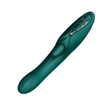 Смарт-вібратор Zalo Ares Turquoise Green, підігрів, 3 мотори, язичок для клітора, стимуляція точки G SX2693 фото Купити Смарт-вібратор Zalo Ares Turquoise Green, підігрів, 3 мотори, язичок для клітора, стимуляція точки G  Zalo (США) 5 497 грн