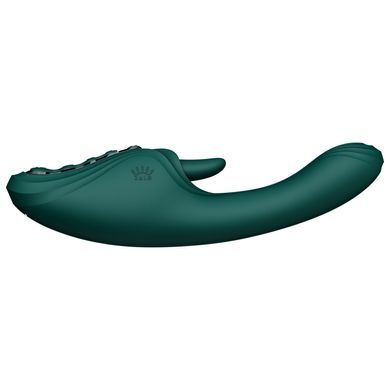 Смарт-вібратор Zalo Ares Turquoise Green, підігрів, 3 мотори, язичок для клітора, стимуляція точки G SX2693 фото Купити Смарт-вібратор Zalo Ares Turquoise Green, підігрів, 3 мотори, язичок для клітора, стимуляція точки G  Zalo (США) 5 497 грн