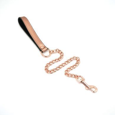 Широкий нашийник з повідцем Liebe Seele Rose Gold Memory Collar with Leash, натуральна шкіра SO9494 фото Купити Широкий нашийник з повідцем Liebe Seele Rose Gold Memory Collar with Leash, натуральна шкіра  Liebe Seele  2 329 грн