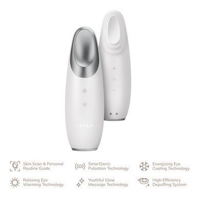 Енерджайзер для очей GESKE Warm&Cool Eye Energizer 6в1 white HB0117 фото Купити Енерджайзер для очей GESKE Warm&Cool Eye Energizer 6в1 white  GESKE 2 559 грн