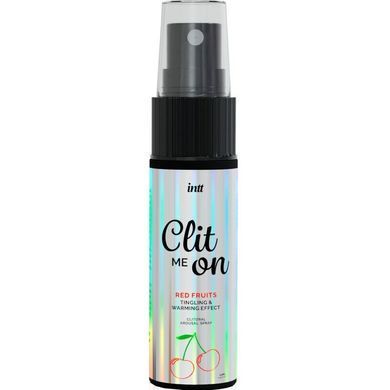 Возбуждающий спрей для клитора Intt Clit Me On Red Fruits Warming Effect 12мл согревающий эффект SO8393 фото Купить   Intt (Бразилія-Португалія) 803 грн