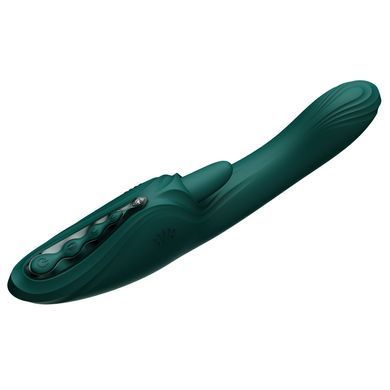 Смарт-вібратор Zalo Ares Turquoise Green, підігрів, 3 мотори, язичок для клітора, стимуляція точки G SX2693 фото Купити Смарт-вібратор Zalo Ares Turquoise Green, підігрів, 3 мотори, язичок для клітора, стимуляція точки G  Zalo (США) 5 497 грн