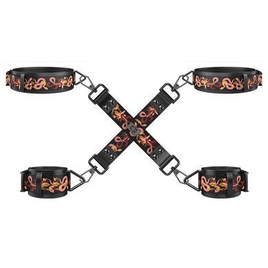 БДСМ-набор LOCKINK The Flowering Serpent - Bondage Set, 7 шт. SX0901 фото Купить   LOCKINK (Китай) 2 309 грн