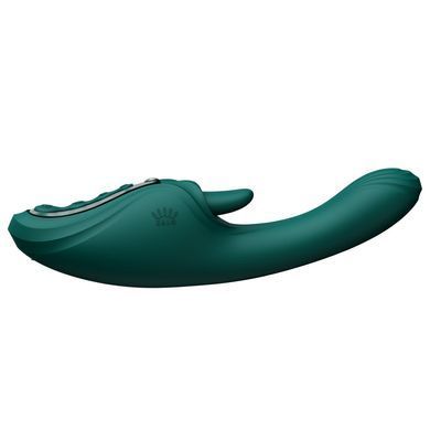 Смарт-вібратор Zalo Ares Turquoise Green, підігрів, 3 мотори, язичок для клітора, стимуляція точки G SX2693 фото Купити Смарт-вібратор Zalo Ares Turquoise Green, підігрів, 3 мотори, язичок для клітора, стимуляція точки G  Zalo (США) 5 497 грн