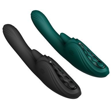 Смарт-вібратор Zalo Ares Turquoise Green, підігрів, 3 мотори, язичок для клітора, стимуляція точки G SX2693 фото Купити Смарт-вібратор Zalo Ares Turquoise Green, підігрів, 3 мотори, язичок для клітора, стимуляція точки G  Zalo (США) 5 497 грн