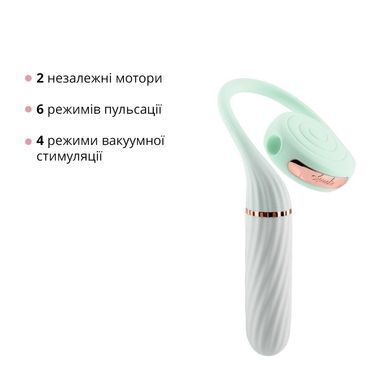 Пульсатор с вакуумной стимуляцией Otouch LOLLIPOP Teal SO9427 фото Купить   Otouch (Китай) 3 538 грн
