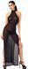 Платье Noir Handmade F372 Onyx Twin-slit Long dress S SX4109 фото 1