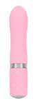 Роскошный вибратор PILLOW TALK - Flirty Pink с кристаллом Swarovski, гибкая головка SO2725 фото