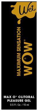 Возбуждающий гель для клитора Wet Wow Max O Clitoral Arousal Gel, легкое покалывание (15 мл) SO9921 фото Купить   Wet (США) 674 грн