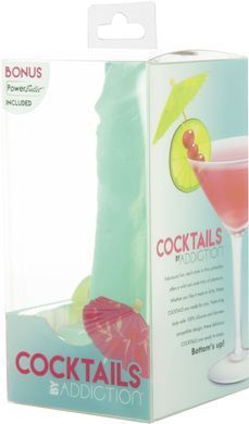 Фаллоимитатор на присоске Cocktails by Addiction &ndash; Mint Mojito SX1297 фото Купить   ADDICTION  1 136 грн
