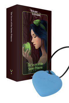 Мини-вибратор &laquo;Сердечко&raquo; FairyGasm PleasureStone blue, 9 режимов, на шнурке SX0643 фото Купить   FairyGasm (Польща) 1 847 грн