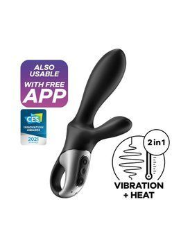 Універсальний смарт-вібратор з підігрівом Satisfyer Heat Climax + SO6091 фото Купити Універсальний смарт-вібратор з підігрівом Satisfyer Heat Climax +  Satisfyer (Німеччина) 2 217 грн