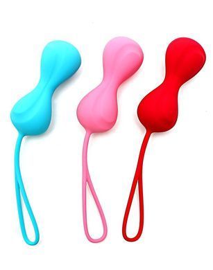 Вагінальні кульки Satisfyer Power Balls (3 пари), діаметр 3,4см, маса 60-76-92г, з кулькою всередині SO2300 фото Купити Вагінальні кульки Satisfyer Power Balls (3 пари), діаметр 3,4см, маса 60-76-92г, з кулькою всередині  Satisfyer (Німеччина) 1 265 грн
