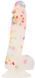 Фаллоимитатор с конфетти ADDICTION - PARTY MARTY 7.5&Prime; - FROST & CONFETTI, 19 см, силикон SO4532 фото 1