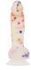Фаллоимитатор с конфетти ADDICTION - PARTY MARTY 7.5&Prime; - FROST & CONFETTI, 19 см, силикон SO4532 фото 3