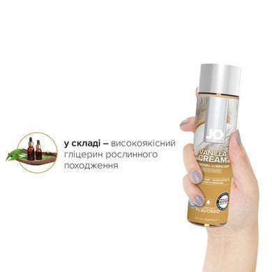 Змазка на водній основі JO H2O &mdash; Vanilla Cream (120 мл) без цукру, рослинний гліцерин SO1778 фото Купити Змазка на водній основі JO H2O &mdash; Vanilla Cream (120 мл) без цукру, рослинний гліцерин  JO (США) 730 грн