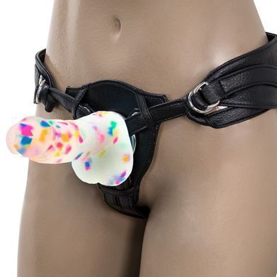 Фаллоимитатор с конфетти ADDICTION - PARTY MARTY 7.5&Prime; - FROST & CONFETTI, 19 см, силикон SO4532 фото Купить   ADDICTION  1 921 грн
