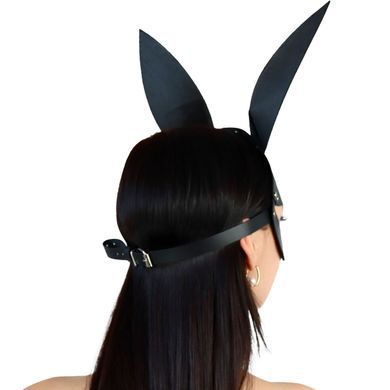 Кожаная маска Зайки Art of Sex - Bunny mask, цвет Черный SO9644 фото Купить   Art of Sex  766 грн