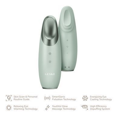 Енерджайзер для очей GESKE Warm&Cool Eye Energizer 6в1 green HB0118 фото Купити Енерджайзер для очей GESKE Warm&Cool Eye Energizer 6в1 green  GESKE 2 559 грн