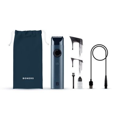 Бездротовий тример для інтимних зон Boners Hair Trimmer Shaver, 10 швидкостей, 2 насадки SO8881 фото Купити Бездротовий тример для інтимних зон Boners Hair Trimmer Shaver, 10 швидкостей, 2 насадки  Boners  2 023 грн