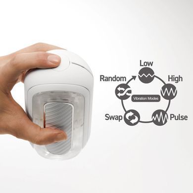 Мастурбатор Tenga Flip Zero Gravity Electronic Vibration White SX3178 фото Купити Мастурбатор Tenga Flip Zero Gravity Electronic Vibration White  Tenga (Японія) 15 707 грн