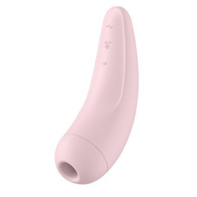 Вакуумный клиторальный стимулятор Satisfyer Curvy 2+ Pink с управлением через интернет SO3782 фото Купить   Satisfyer (Німеччина) 2 217 грн