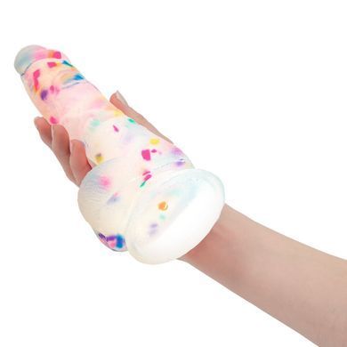 Фаллоимитатор с конфетти ADDICTION - PARTY MARTY 7.5&Prime; - FROST & CONFETTI, 19 см, силикон SO4532 фото Купить   ADDICTION  1 921 грн