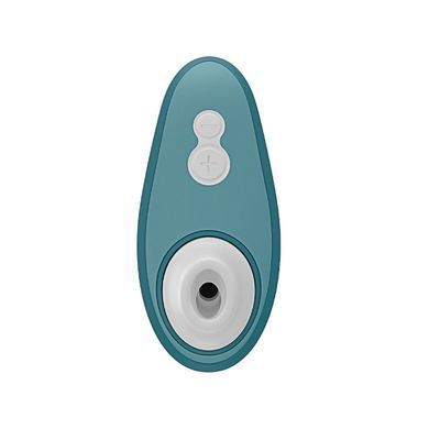 Вакуумный клиторальный стимулятор Womanizer Liberty 2 Dark Petrol, 8 режимов, магнитная крышечка Womanizer  &mdash; фото