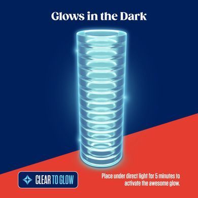 Мастурбатор Blush Rize &ndash; Ribz Glow in the Dark Masturbator &ndash; Clear, нейтральный, светится в темноте SO8831 фото Купить   Blush  757 грн