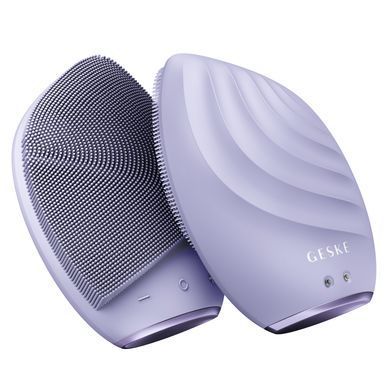 Електронна ультразвукова щітка для обличчя GESKE Sonic Facial Brush 5в1 purple HB0068 фото Купити Електронна ультразвукова щітка для обличчя GESKE Sonic Facial Brush 5в1 purple  GESKE 1 279 грн