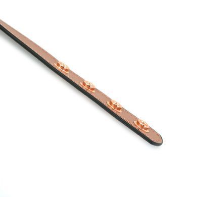 Ошейник с зажимами для сосков Liebe Seele Rose Gold Memory Collar with Nipple Clamps, кожа SO9495 фото Купить Ошейник с зажимами для сосков Liebe Seele Rose Gold Memory Collar with Nipple Clamps, кожа  Liebe Seele  1 779 грн