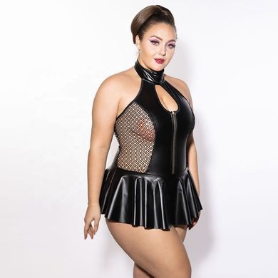 Боди JSY P61158 Black Plus Size SX1876 фото Купить   JSY (Китай) 1 293 грн