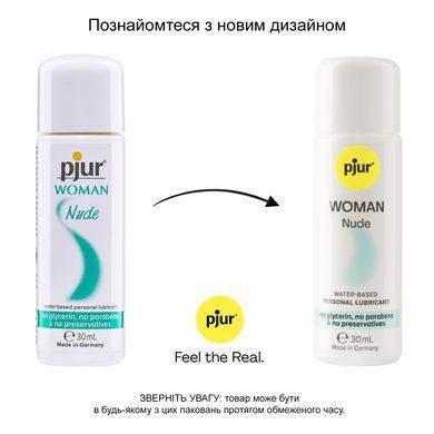 Змазка на водній основі pjur Woman Nude 30 мл, без консервантів, парабенів, гліцерину PJ11850 фото Купити Змазка на водній основі pjur Woman Nude 30 мл, без консервантів, парабенів, гліцерину  Pjur (Люксембург) 332 грн