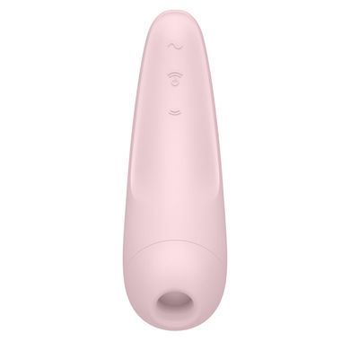 Вакуумный клиторальный стимулятор Satisfyer Curvy 2+ Pink с управлением через интернет SO3782 фото Купить   Satisfyer (Німеччина) 2 217 грн