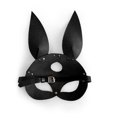 Кожаная маска Зайки Art of Sex - Bunny mask, цвет Черный SO9644 фото Купить   Art of Sex  766 грн