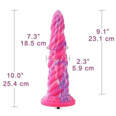 Фалоімітатор для секс-машин Hismith Awl Shape Silicone Dildo Monster Series, кріплення KlicLok SO9965 фото Купити Фалоімітатор для секс-машин Hismith Awl Shape Silicone Dildo Monster Series, кріплення KlicLok  Hismith (Китай) 3 127 грн