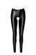 Лeггинсы Noir Handmade F304 Taboo, S, black, под латекс, открытые ягодицы и промежность SX0261 фото 4