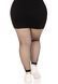 Колготки без стопы Leg Avenue Industrial Net footless tights, 1X/2X, черные, в сетку SX1054 фото 4