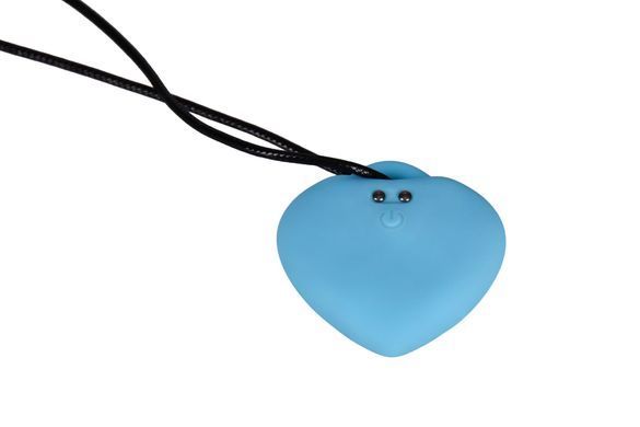 Мінівібратор &laquo;Сердечко&raquo; FairyGasm PleasureStone blue, 9 режимів, на шнурку SX0643 фото Купити Мінівібратор &laquo;Сердечко&raquo; FairyGasm PleasureStone blue, 9 режимів, на шнурку  FairyGasm (Польща) 1 847 грн