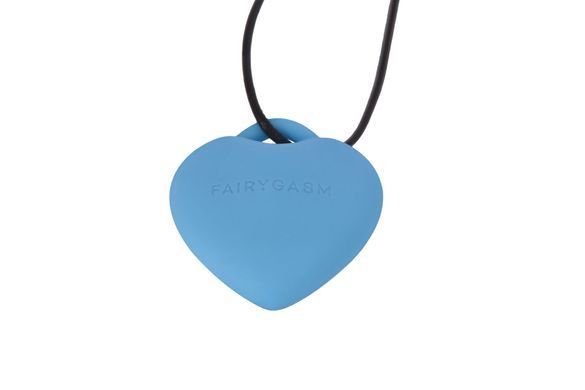 Мінівібратор &laquo;Сердечко&raquo; FairyGasm PleasureStone blue, 9 режимів, на шнурку SX0643 фото Купити Мінівібратор &laquo;Сердечко&raquo; FairyGasm PleasureStone blue, 9 режимів, на шнурку  FairyGasm (Польща) 1 847 грн